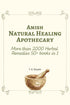 Amish Natural Healing Apothecary cover featuring herbal remedies and a mortar and pestle illustration.